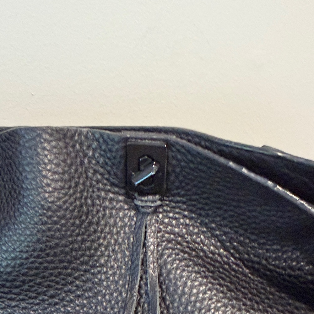 Rebecca Minkoff Black Leather Shoulder Bag - Picture 5 of 7